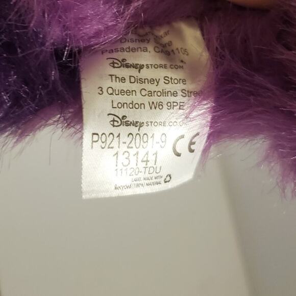 Disney Store Monster University Art Posable Stuffed Plush 12" x 14" NWT - Picture 6 of 9